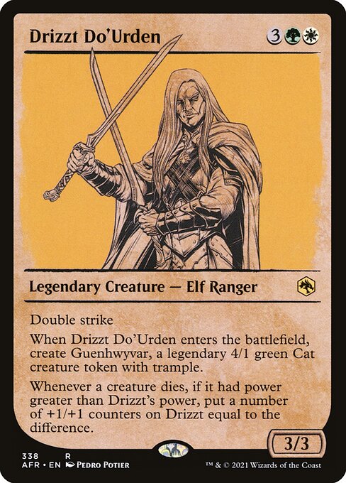 Drizzt Do'Urden (Showcase) - AFR - 338