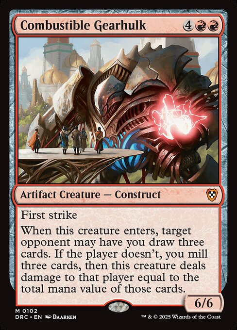 Combustible Gearhulk - DRC - 102