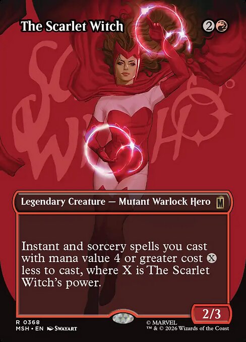 The Scarlet Witch (Borderless) - MSH - 368