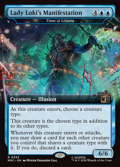 Lady Loki's Manifestation - Titan of Littjara (Extended Art) - MSC - 335