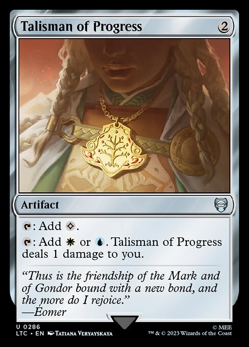 Talisman of Progress - LTC - 286