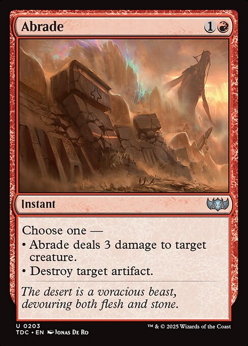 Abrade - TDC - 203
