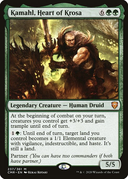 Kamahl, Heart of Krosa - CMR - 237
