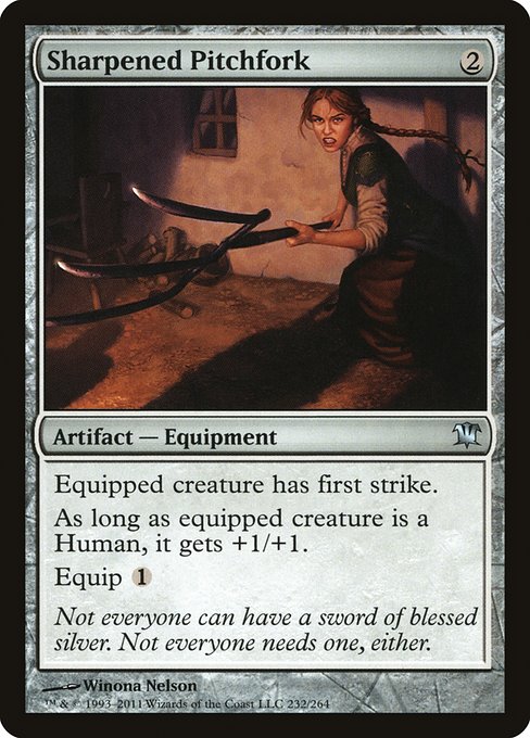 Sharpened Pitchfork (Foil) - ISD - 232