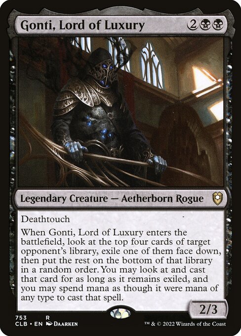 Gonti, Lord of Luxury - CLB - 753