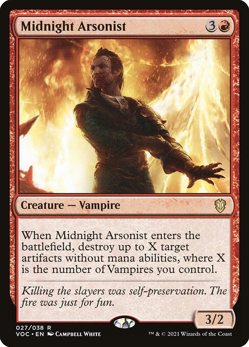 Midnight Arsonist - VOC - 27