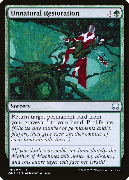 Unnatural Restoration - ONE - 191