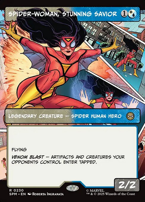 Spider-Woman, Stunning Savior (Borderless) - SPM - 230