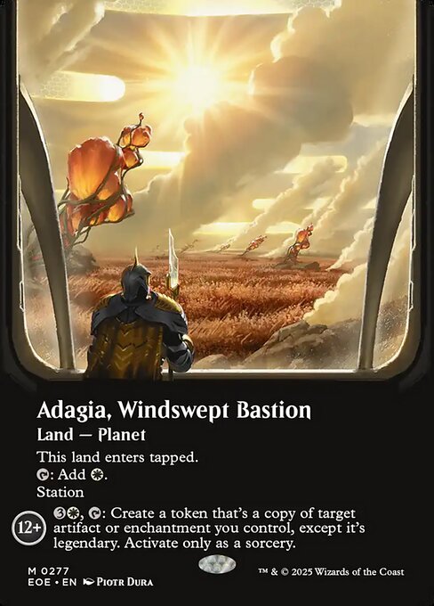 Adagia, Windswept Bastion (Borderless) - EOE - 277