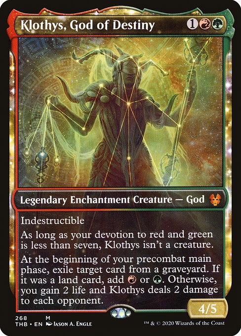 Klothys, God of Destiny (Showcase) - THB - 268
