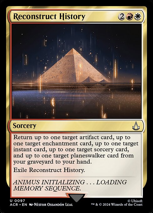 Reconstruct History - ACR - 97