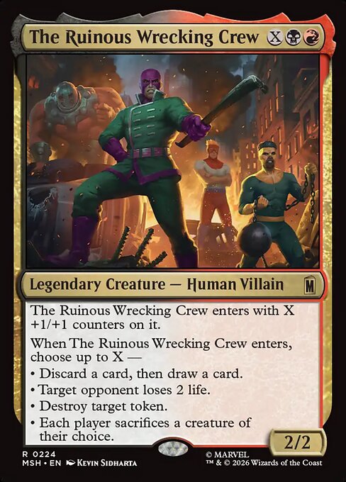 The Ruinous Wrecking Crew - MSH - 224