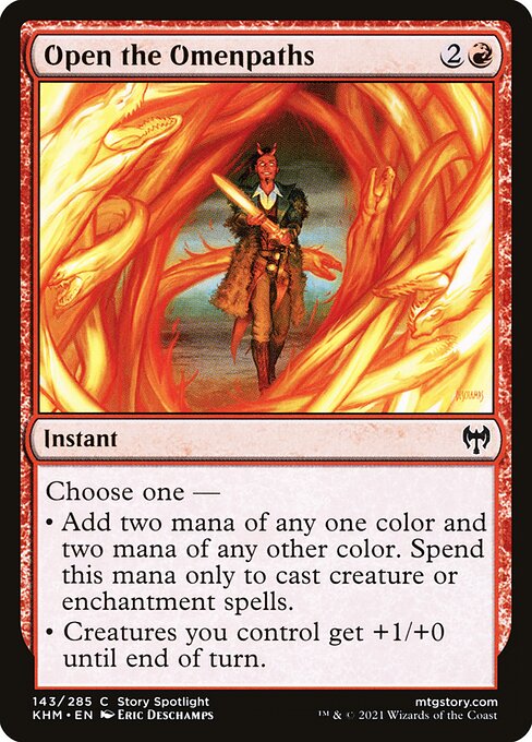 Open the Omenpaths - KHM - 143
