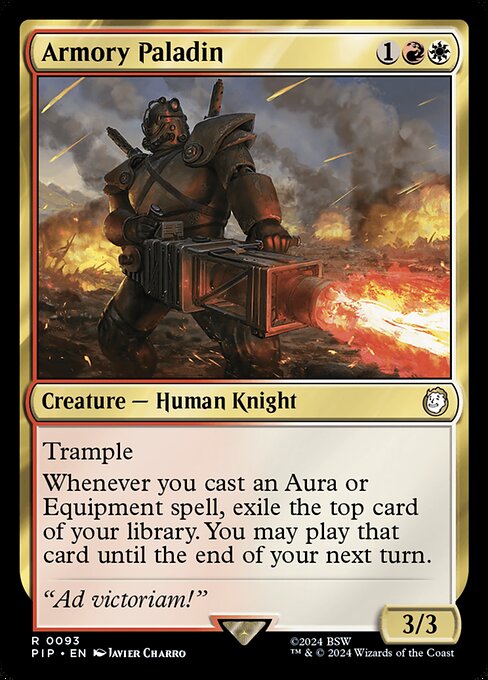 Armory Paladin - PIP - 93