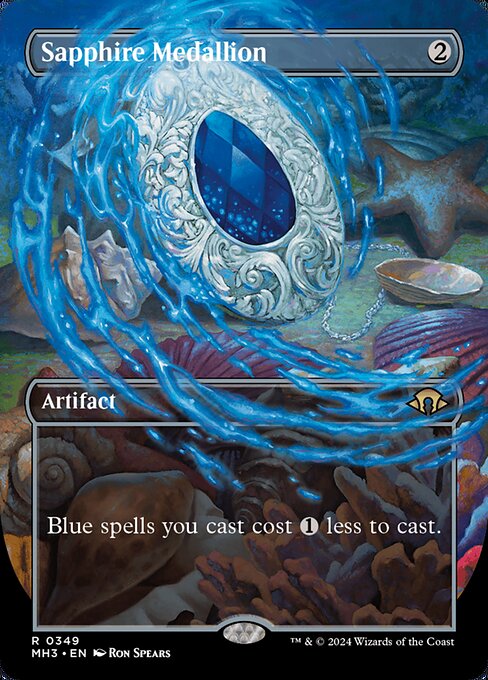 Sapphire Medallion (Borderless) - MH3 - 349