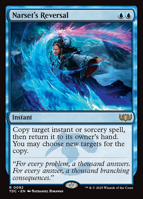 Narset's Reversal - TDC - 92