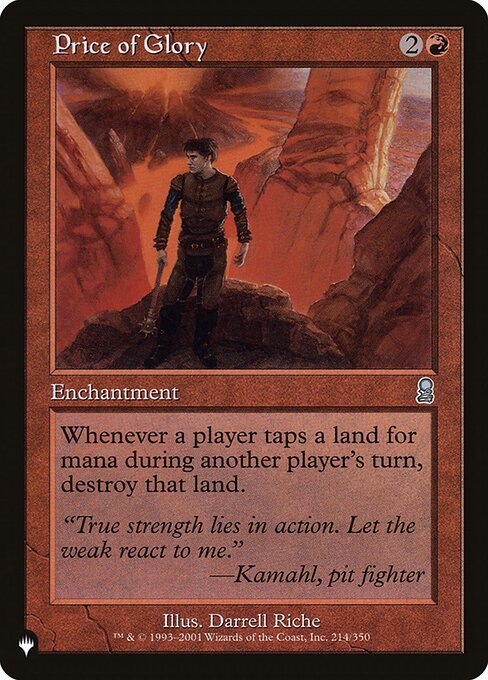 Price of Glory - PLST - ODY-214