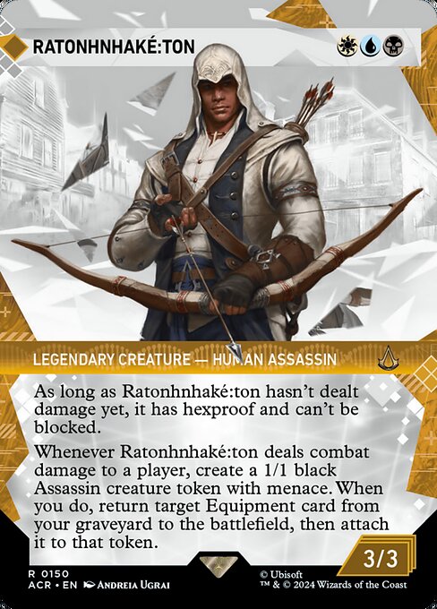 Ratonhnhake:ton (Showcase) (Foil) - ACR - 150