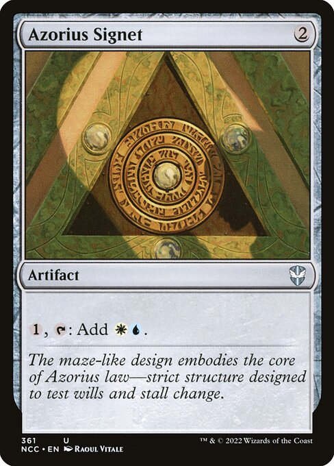 Azorius Signet - NCC - 361