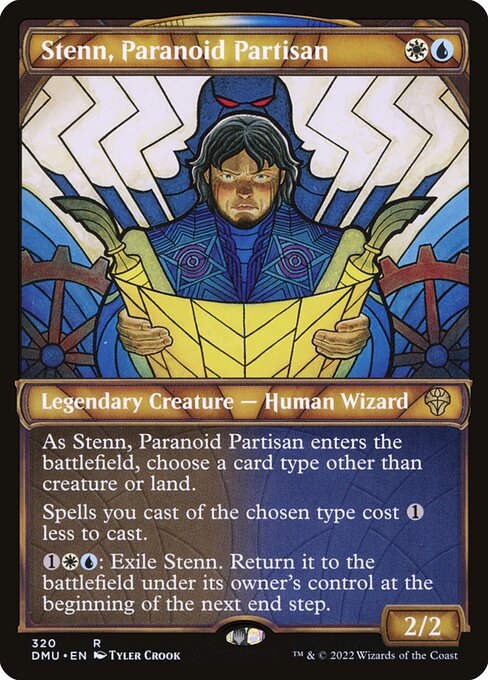 Stenn, Paranoid Partisan (Showcase) (Foil) - DMU - 320