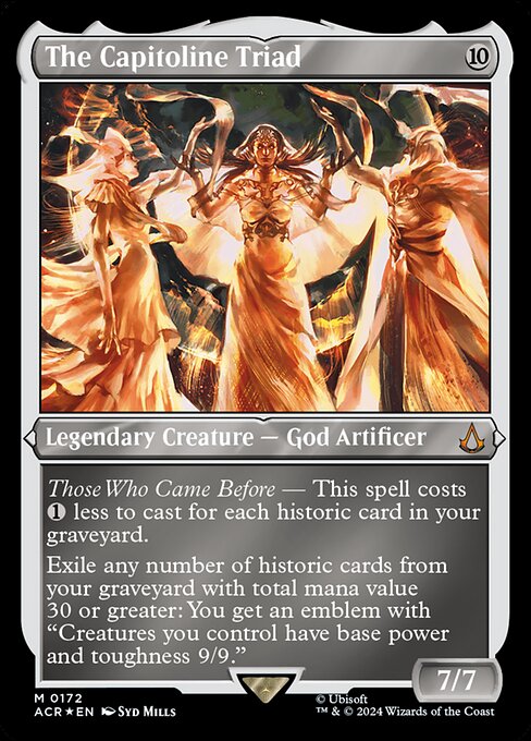 The Capitoline Triad (Foil Etched) - ACR - 172