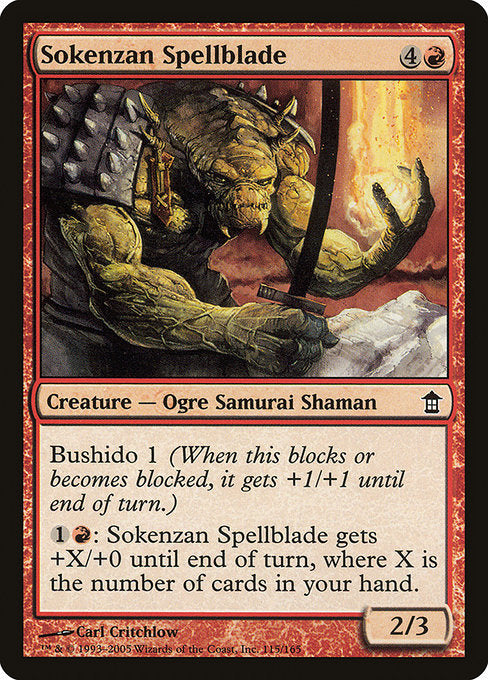 Sokenzan Spellblade (Foil) - SOK - 115