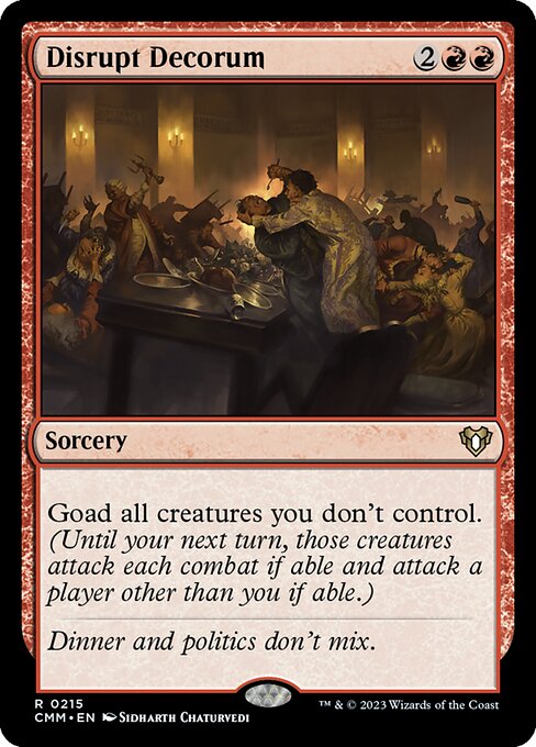 Disrupt Decorum - CMM - 215