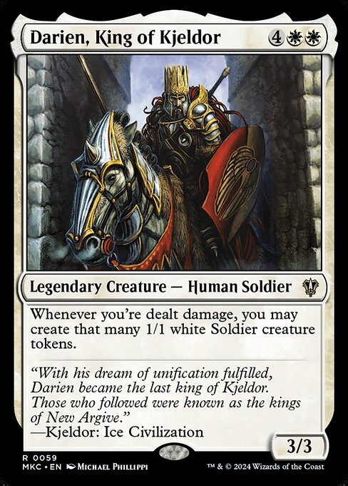 Darien, King of Kjeldor - MKC - 59