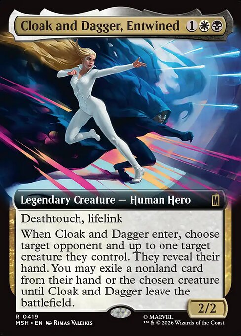 Cloak and Dagger, Entwined (Extended Art) - MSH - 419