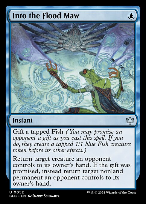 Into the Flood Maw (Foil) - BLB - 52