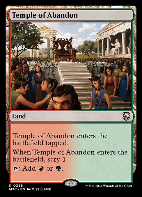 Temple of Abandon - M3C - 385
