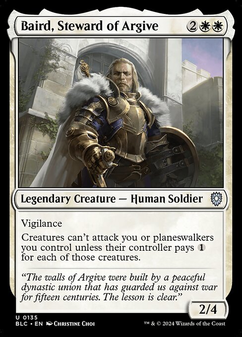 Baird, Steward of Argive - BLC - 135