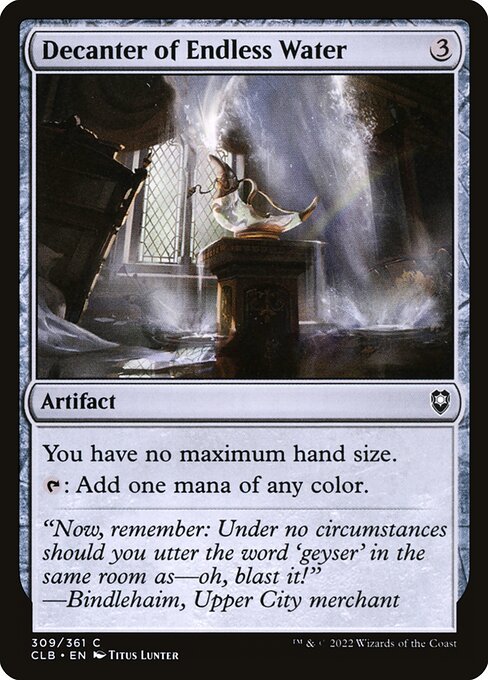 Decanter of Endless Water (Foil) - CLB - 309