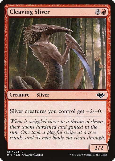 Cleaving Sliver - MH1 - 121