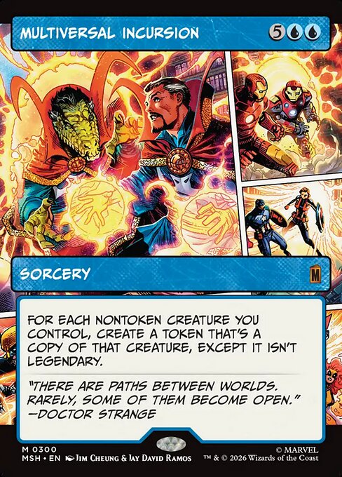 Multiversal Incursion (Borderless) - MSH - 300