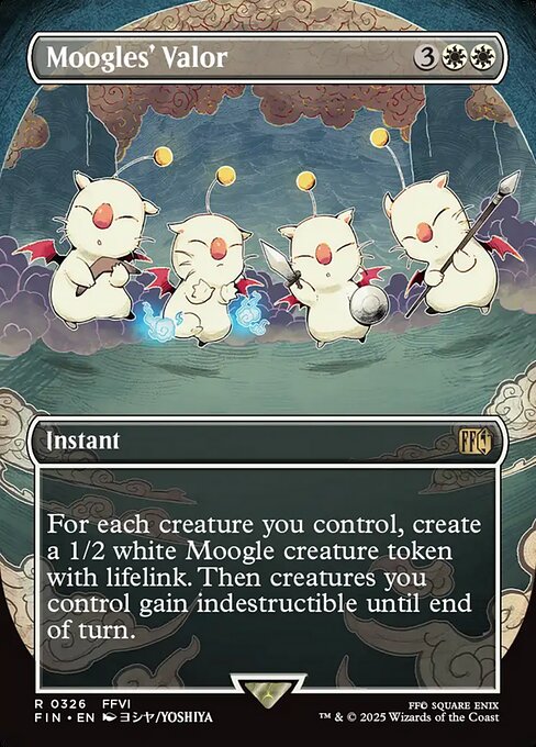 Moogles' Valor (Borderless) - FIN - 326