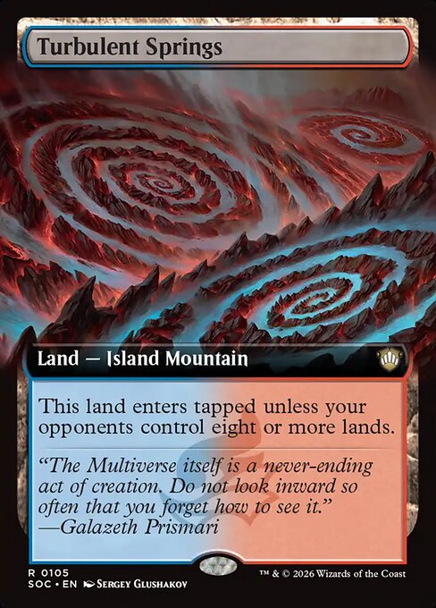 Turbulent Springs (Extended Art) - SOC - 105