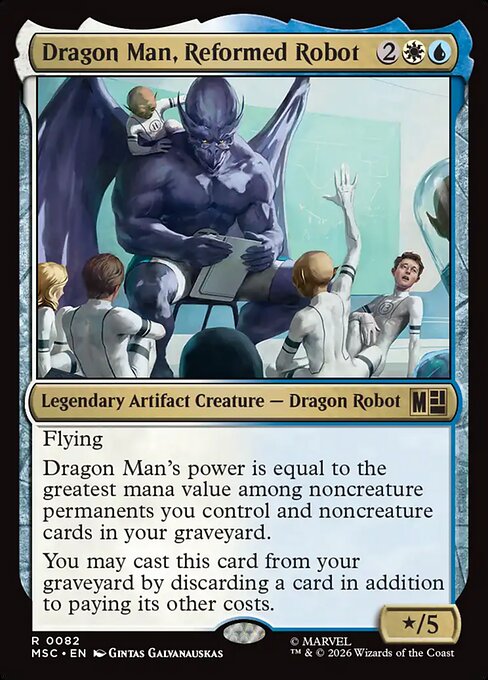 Dragon Man, Reformed Robot - MSC - 82