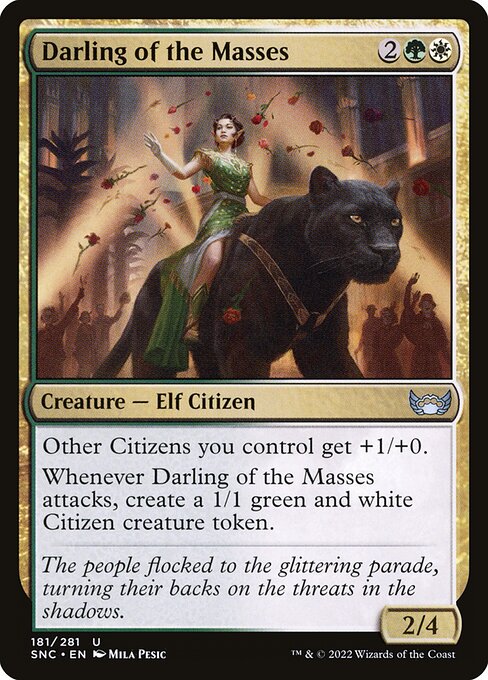 Darling of the Masses (Foil) - SNC - 181