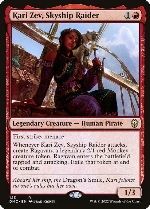 Kari Zev, Skyship Raider - DMC - 123
