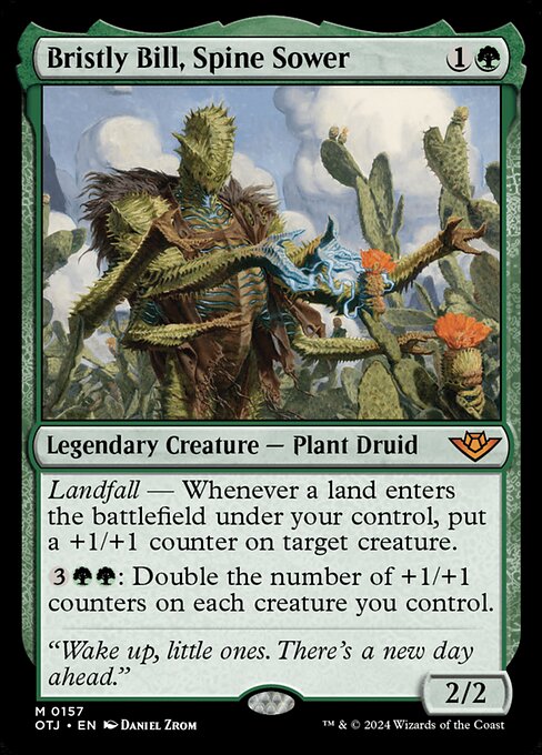 Bristly Bill, Spine Sower - OTJ - 157