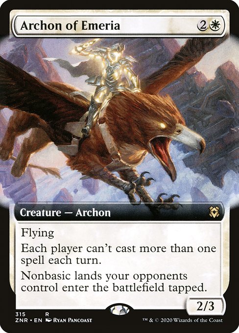 Archon of Emeria (Extended Art) (Foil) - ZNR - 315