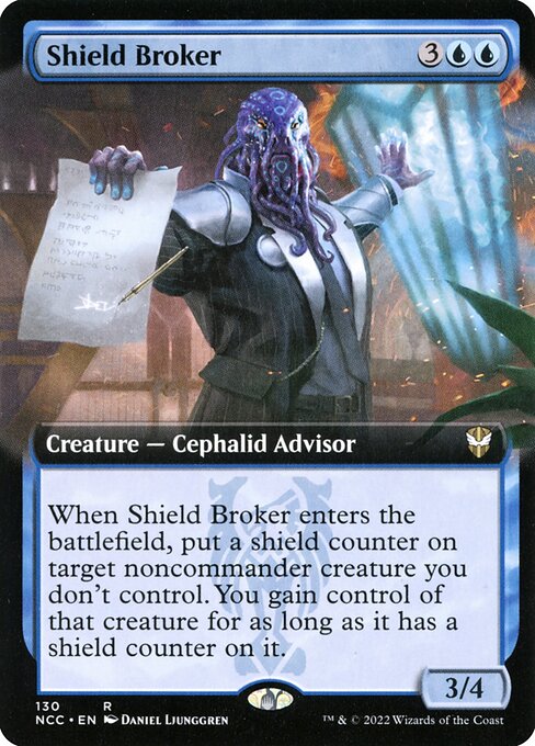 Shield Broker (Extended Art) - NCC - 130