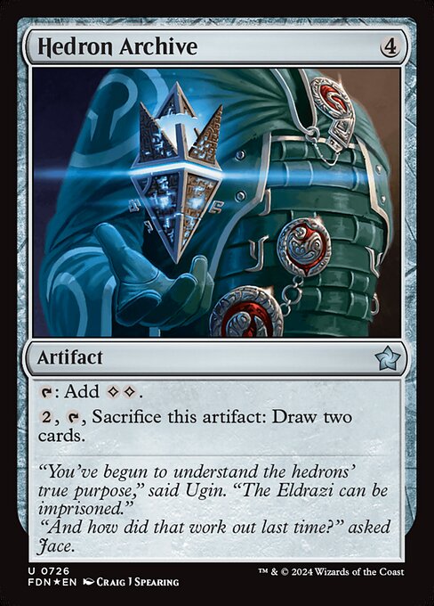 Hedron Archive (Foil) - FDN - 726