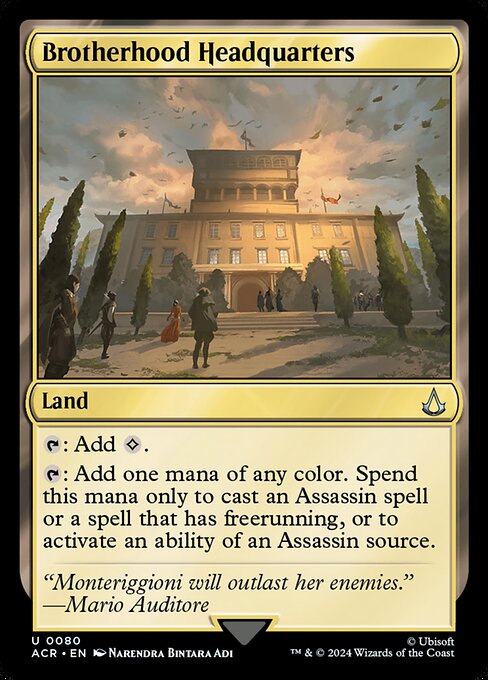 Brotherhood Headquarters (Foil) - ACR - 80