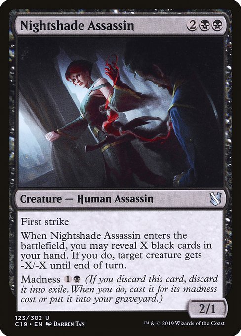Nightshade Assassin - C19 - 123