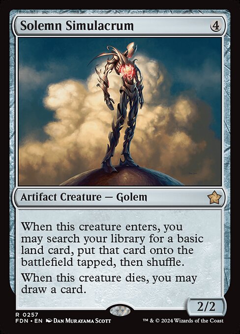 Solemn Simulacrum - FDN - 257