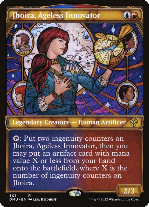 Jhoira, Ageless Innovator (Showcase) (Foil) - DMU - 301