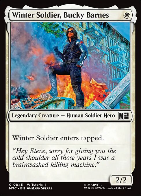 Winter Soldier, Bucky Barnes (0845) - MSC - 845