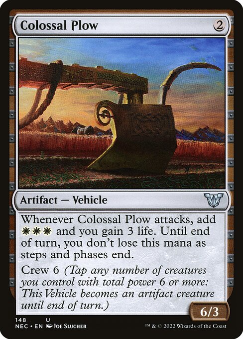 Colossal Plow - NEC - 148